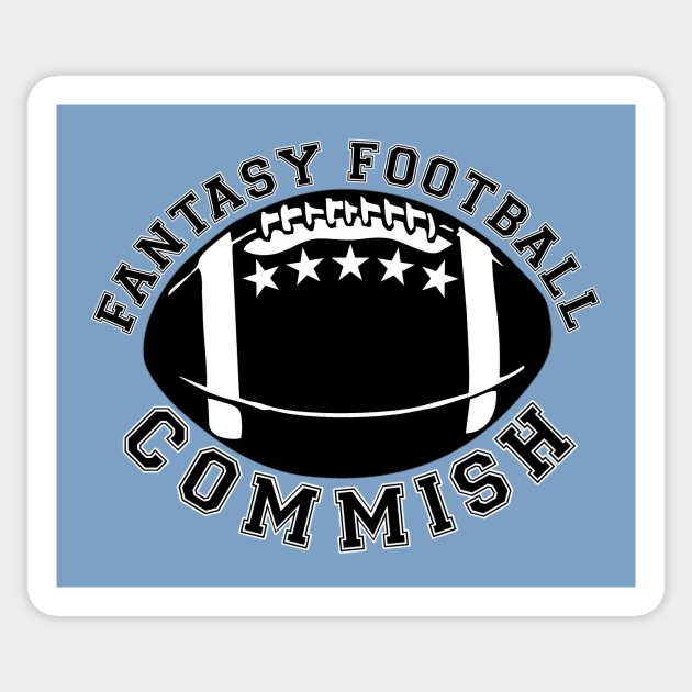 The Commish Sticker by LefTEE Designs